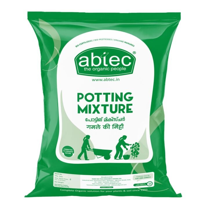 ABTEC, the organic people Organic Potting Mixture Soil for Home Gardening or Terrace Garden. - Image 1