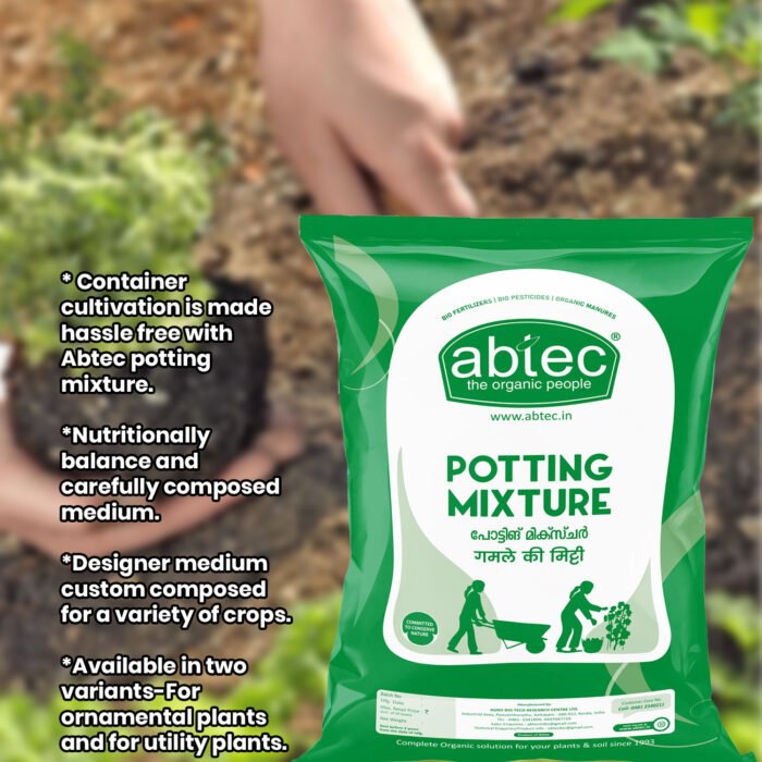 ABTEC, the organic people Organic Potting Mixture Soil for Home Gardening or Terrace Garden. - Image 2