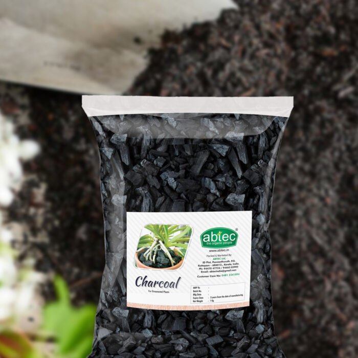Charcoal for Terrariums Succulents Cactus Orchid & Ornamental Plants Lush Vegetables & Flowers Garden, Abtec, the organic people (1 Kg) - Image 3