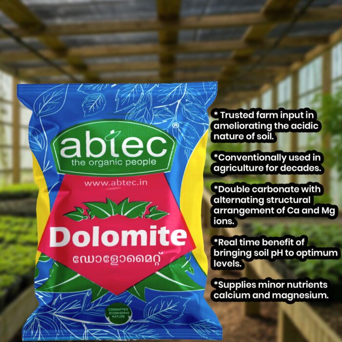 ABTEC Dolomite for Soil Treatment – Reduces Soil Acidity Naturally | Calcium & Magnesium Rich Soil Conditioner for Healthy Crop Growth - Image 2