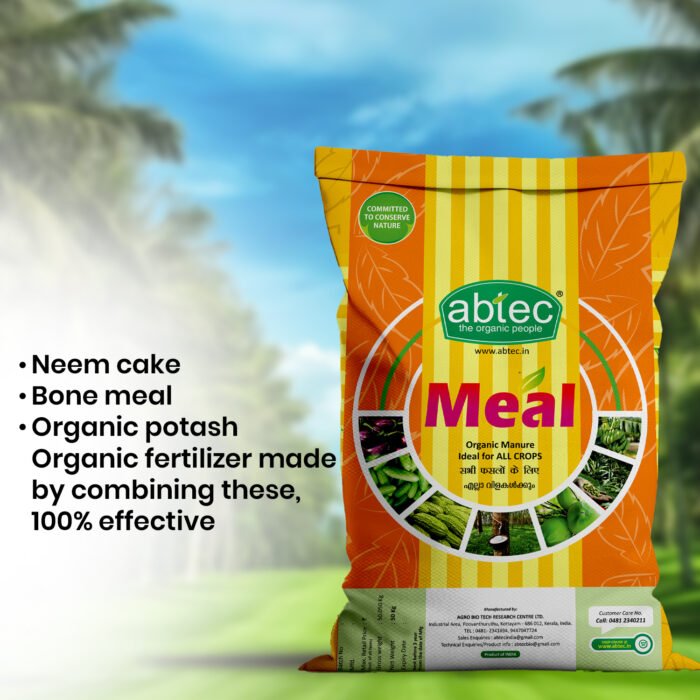 ABTEC, the organic people Meal Enriched Organic Manure, Balanced Combination of Bone Meal, Neem Cake Products and Other Organic Materials - Image 2