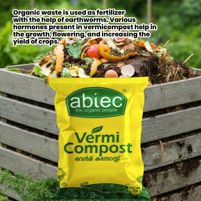 ABTEC, the organic people Vermi Compost Fertilizer Manure, Suitable for All Plants - Image 2