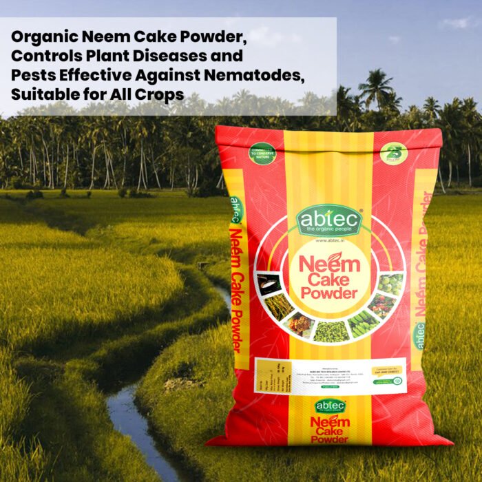 Organic Neem Cake Powder, Controls Plant Diseases and Pests Effective Against Nematodes, Suitable for All Crops, Abtec, the organic people - Image 2