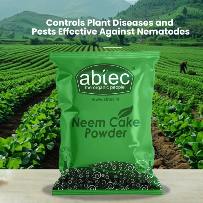 Organic Neem Cake Powder, Controls Plant Diseases and Pests Effective Against Nematodes, Suitable for All Crops, Abtec, the organic people - Image 2