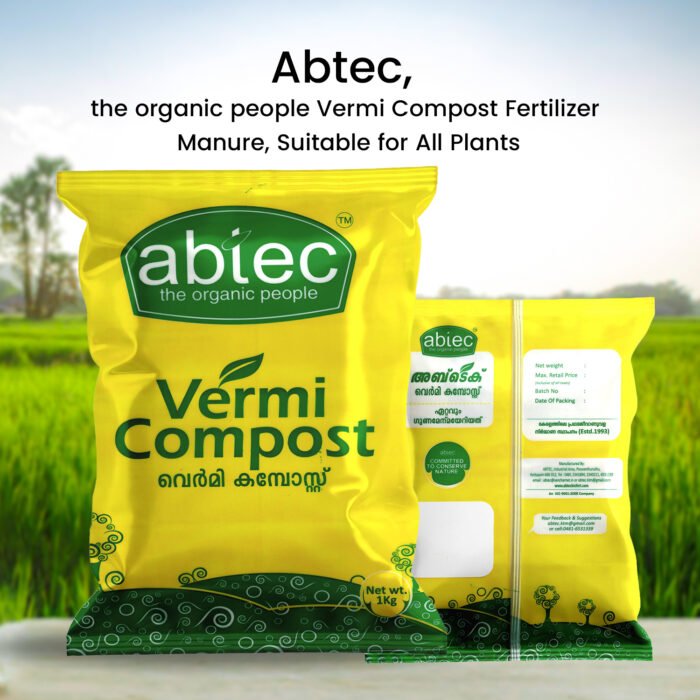 ABTEC, the organic people Vermi Compost Fertilizer Manure, Suitable for All Plants - Image 2