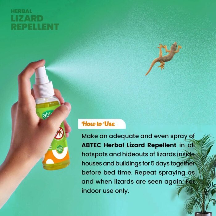 ABTEC Herbal Lizard Repellent 100ml - Image 3