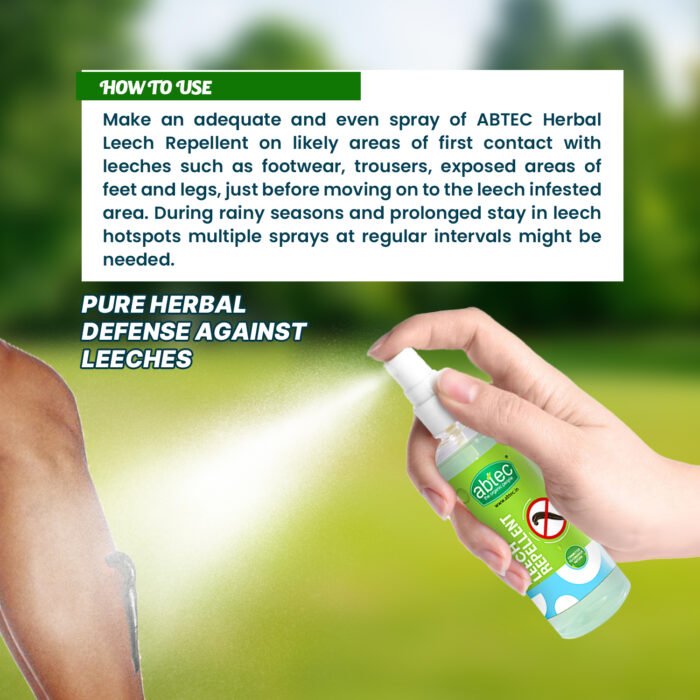 ABTEC Herbal Leech Repellent 100ml - Image 4