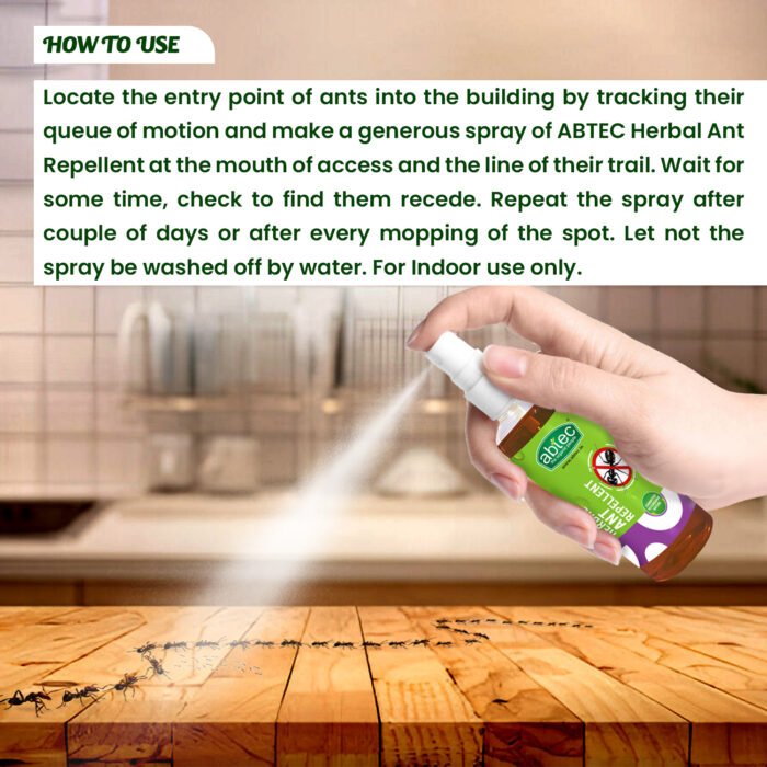 ABTEC Herbal Ant Repellent 100ml - Image 4