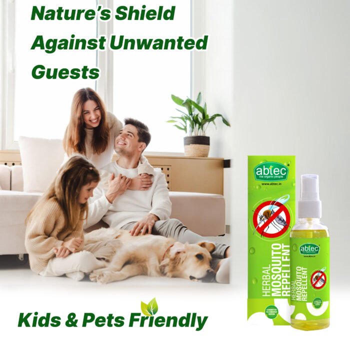 Abtec Herbal Mosquito Repellent 100ml - Image 4