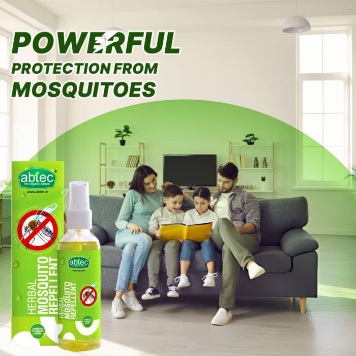 Abtec Herbal Mosquito Repellent 100ml - Image 3