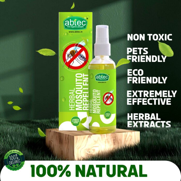 Abtec Herbal Mosquito Repellent 100ml - Image 2