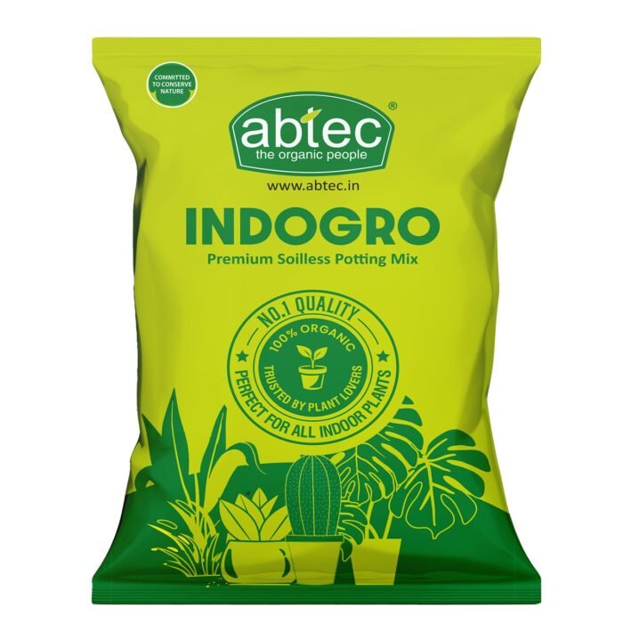 ABTEC Indogro - Premium Soilless Potting Mix For Indoor, Outdoor, and Balcony Plants | Lightweight | Mess-Free | Ready-to-Use. - Image 1